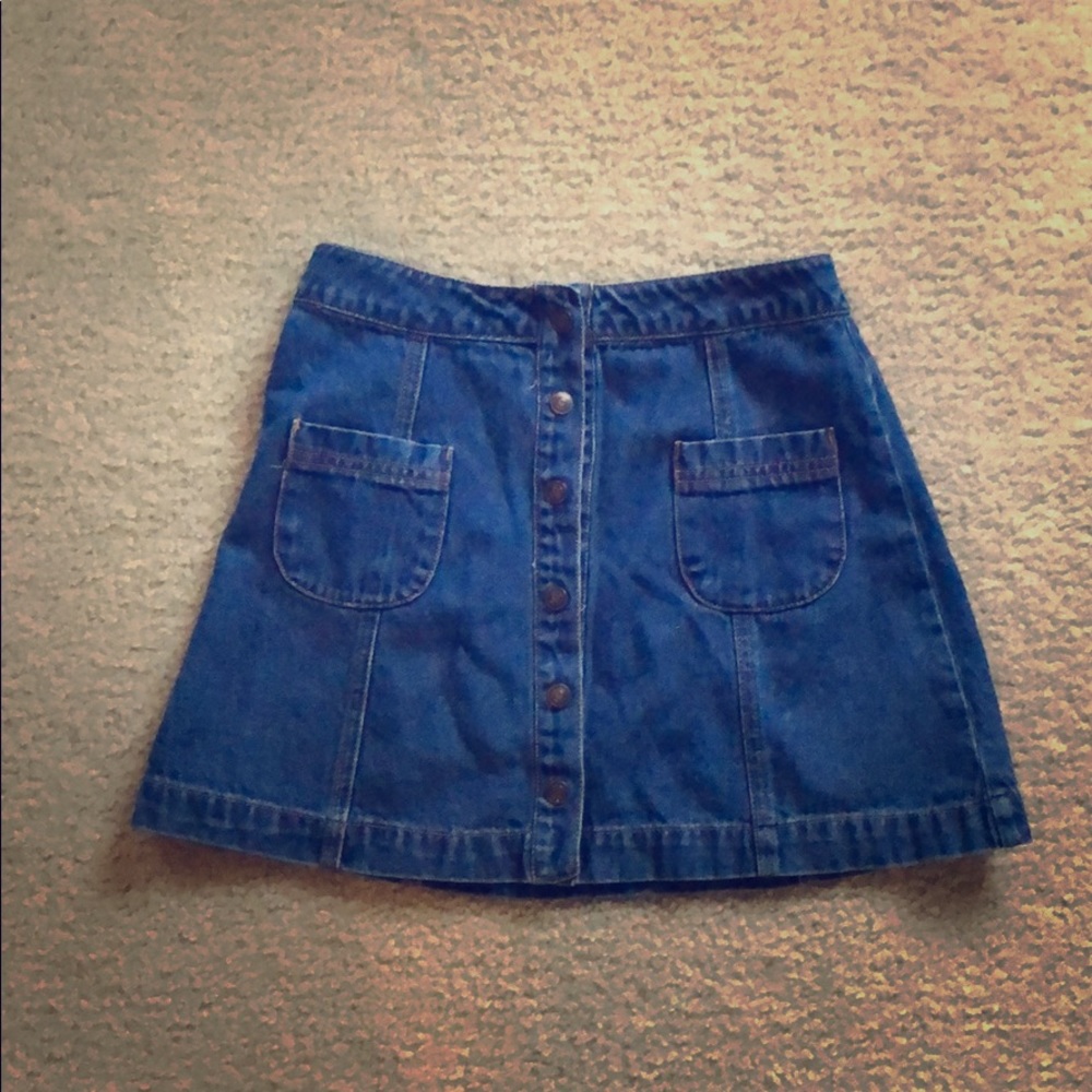 Denim skirt